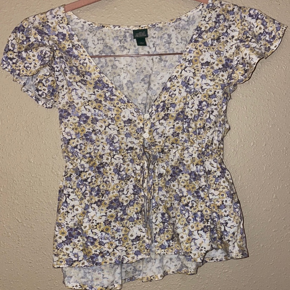 cute cut out tee